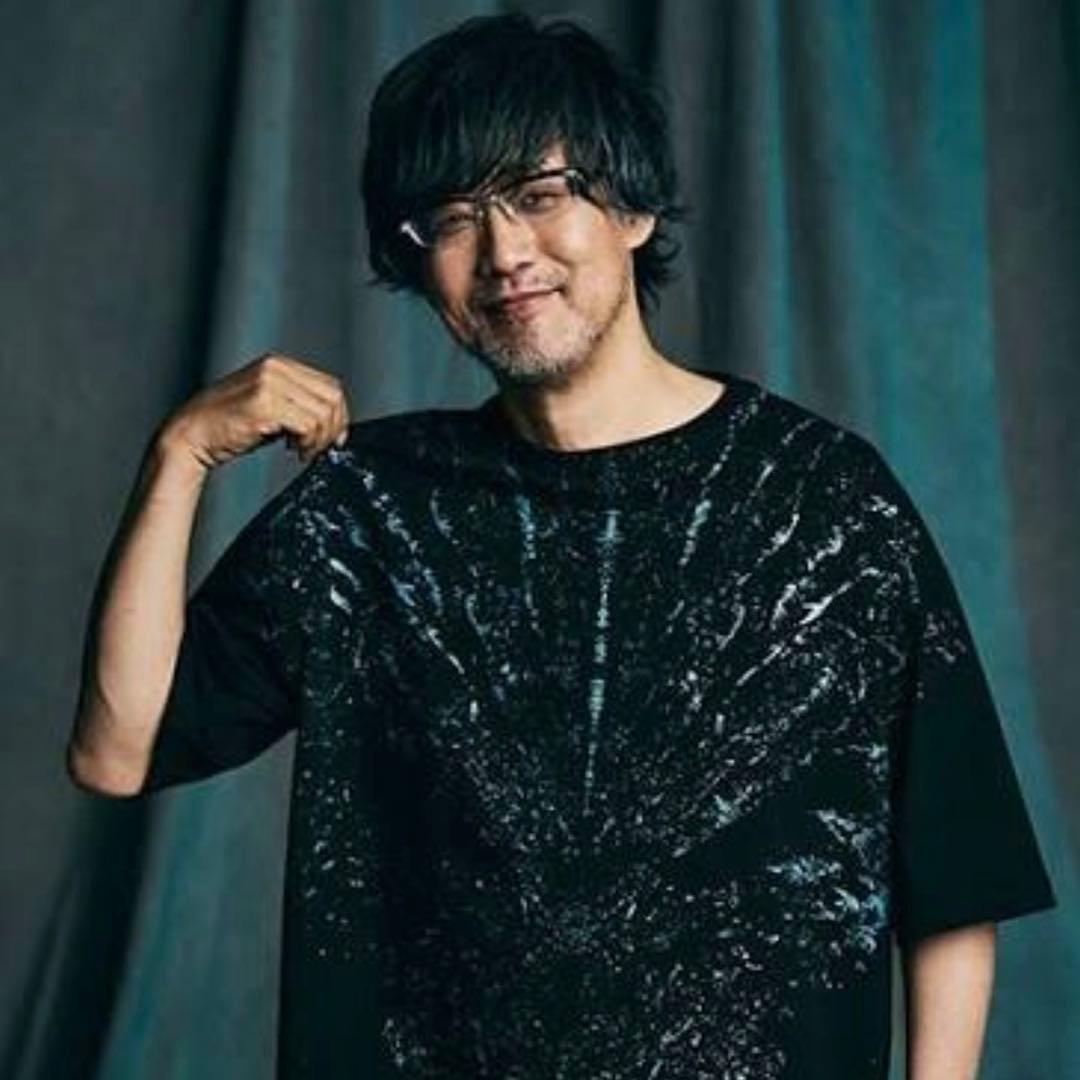 L hazama ゴジラ-1.0 フェイスTシャツ ターコイズ