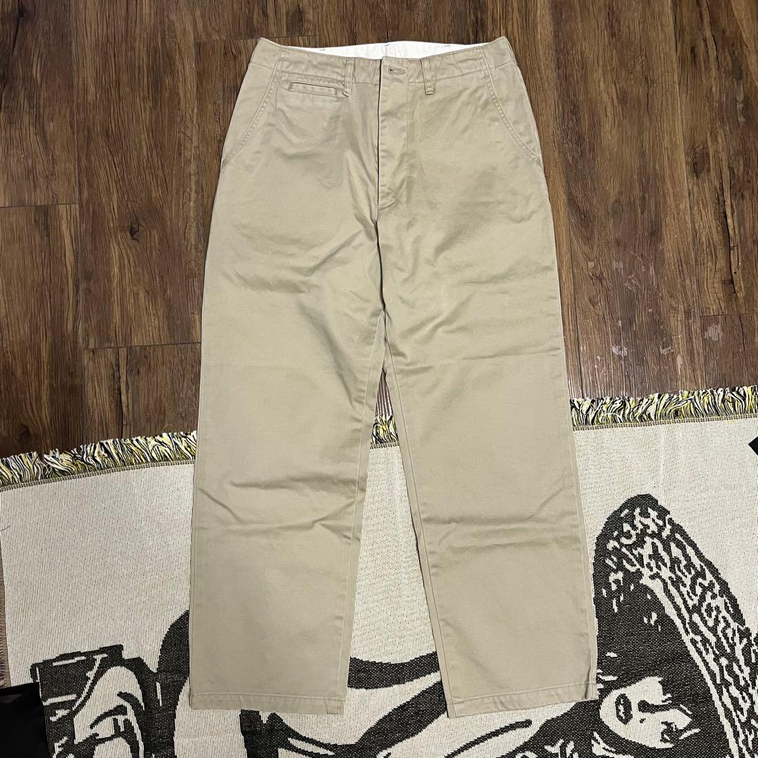 standard california スタカリ ワイドチノパンツ