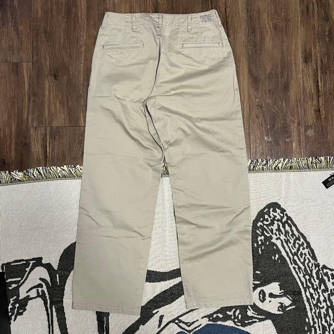 standard california スタカリ ワイドチノパンツ