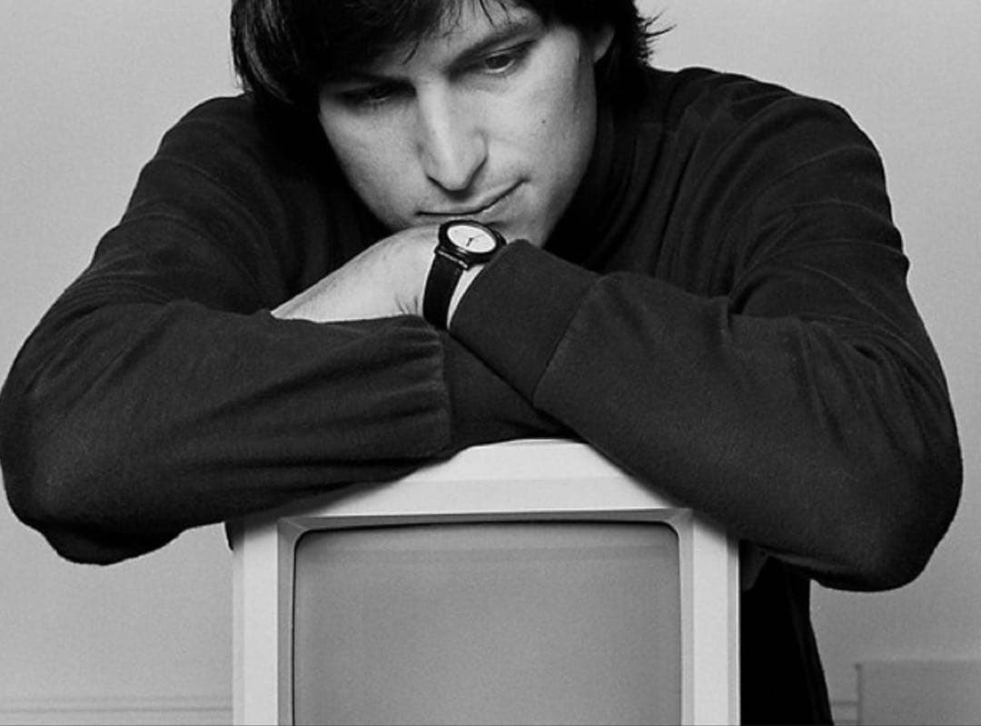 pizza　SEIKO シャリオ　黒文字盤 スティーブ・ジョブズ復刻版