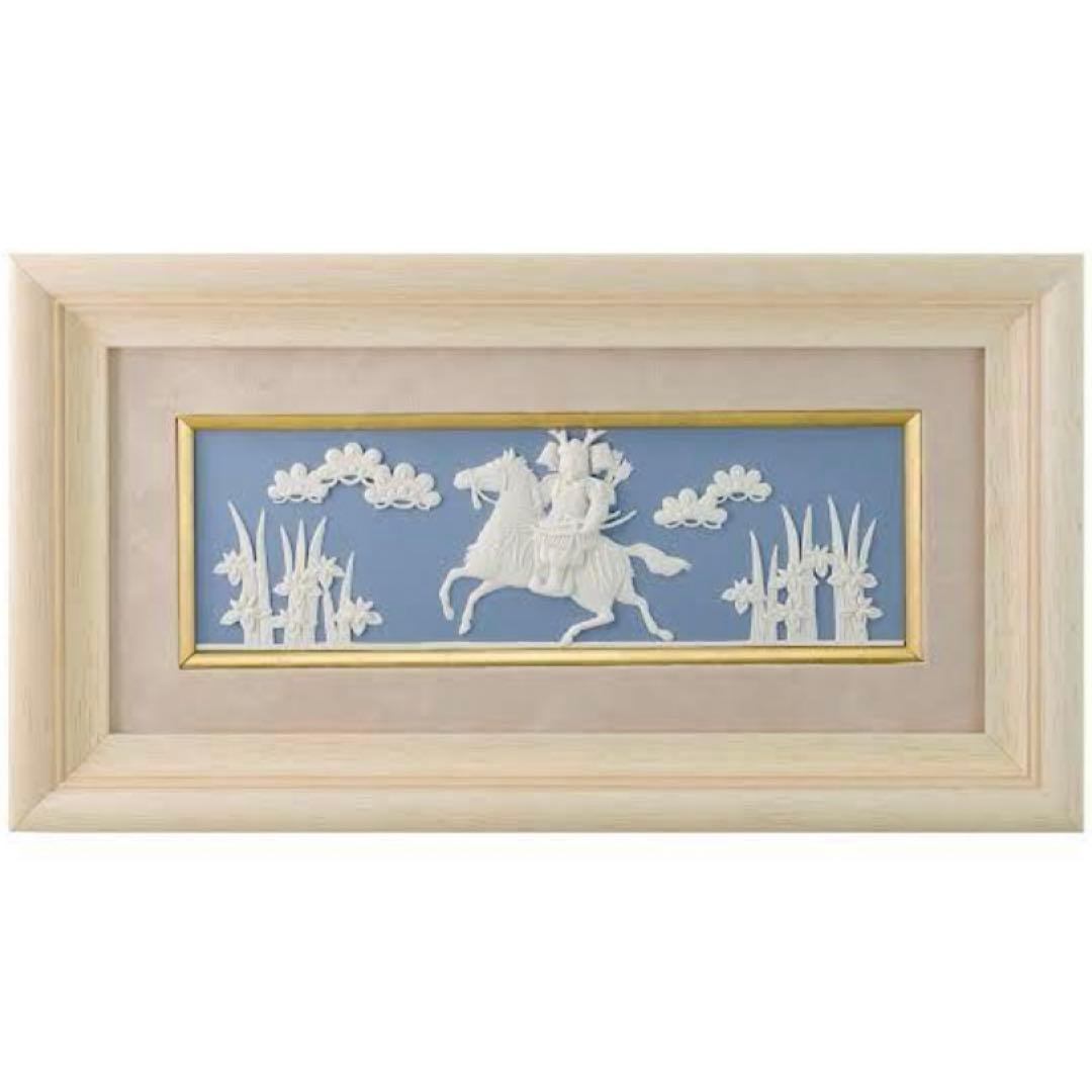 【美品】 リトルサムライ　プラーク　木製フレーム　ブルー