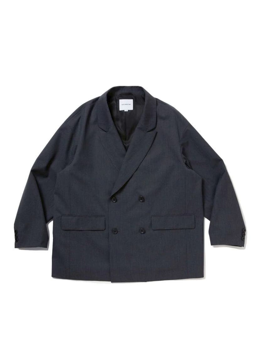 COTE PRODUCTIONS グレー ダブルブレストジャケット Sサイズ