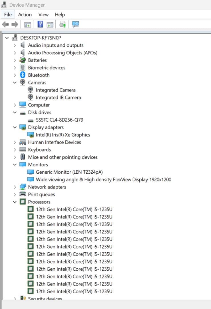 レノボ Thinkpad X1 Yoga Gen 7 (メインLCD画面の故障)