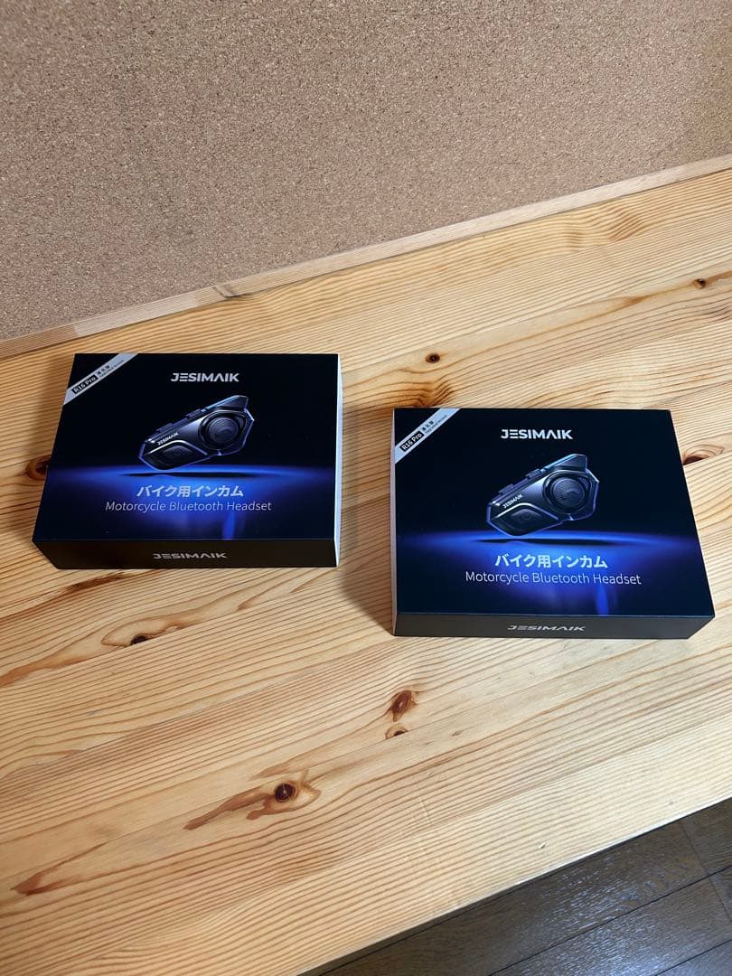 JESIMAIK バイクインカムR16Pro Bluetoothヘッド2台セット