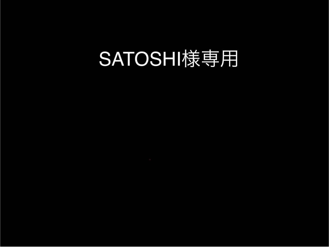 SATOSHIとなります