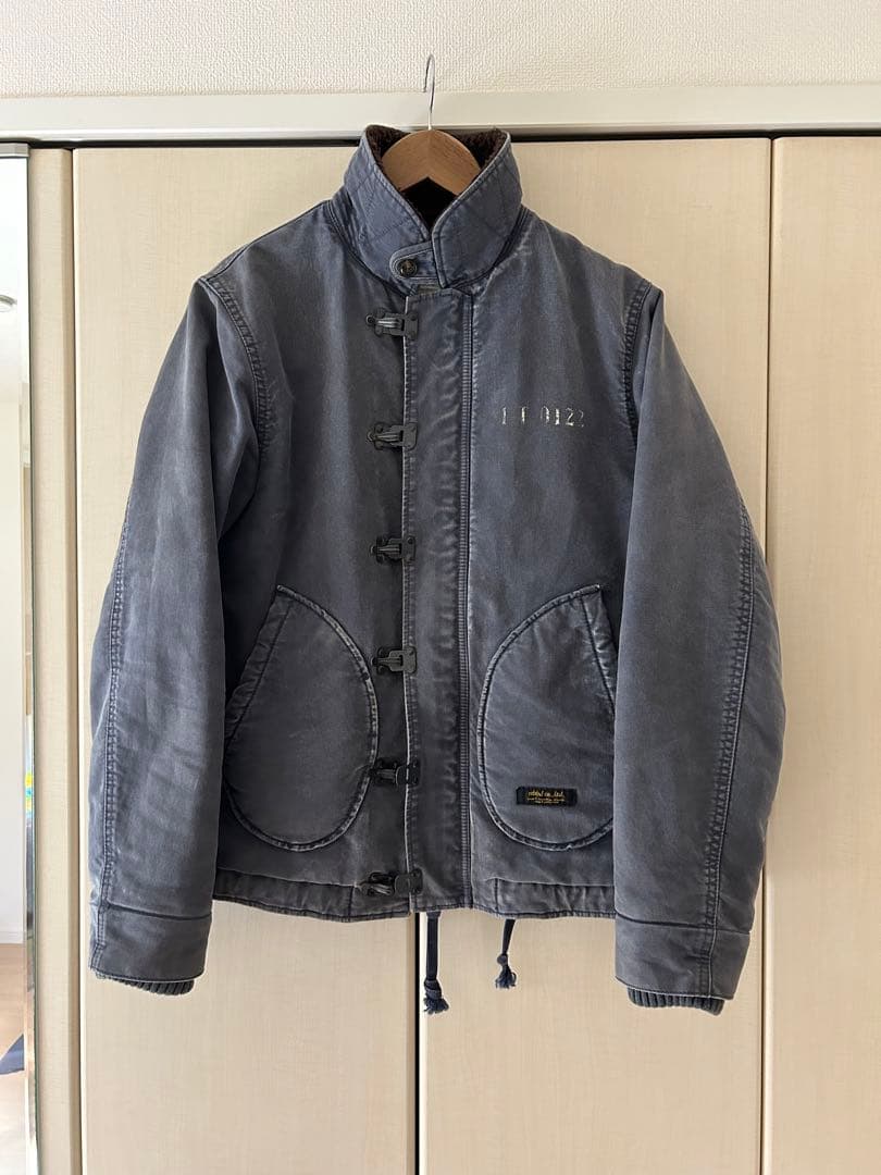 neighborhood ネイバーフッド　デッキジャケット　Ｍ　ネイビー