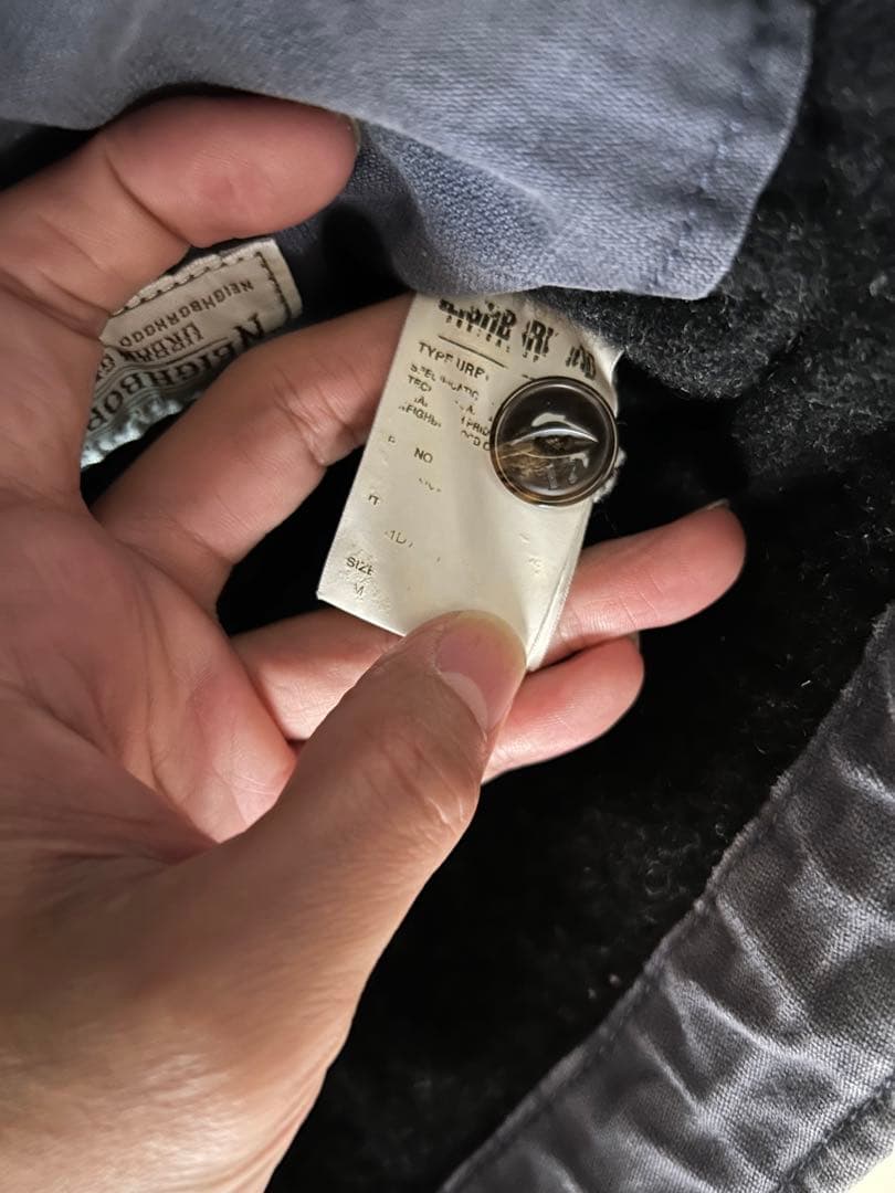 neighborhood ネイバーフッド　デッキジャケット　Ｍ　ネイビー