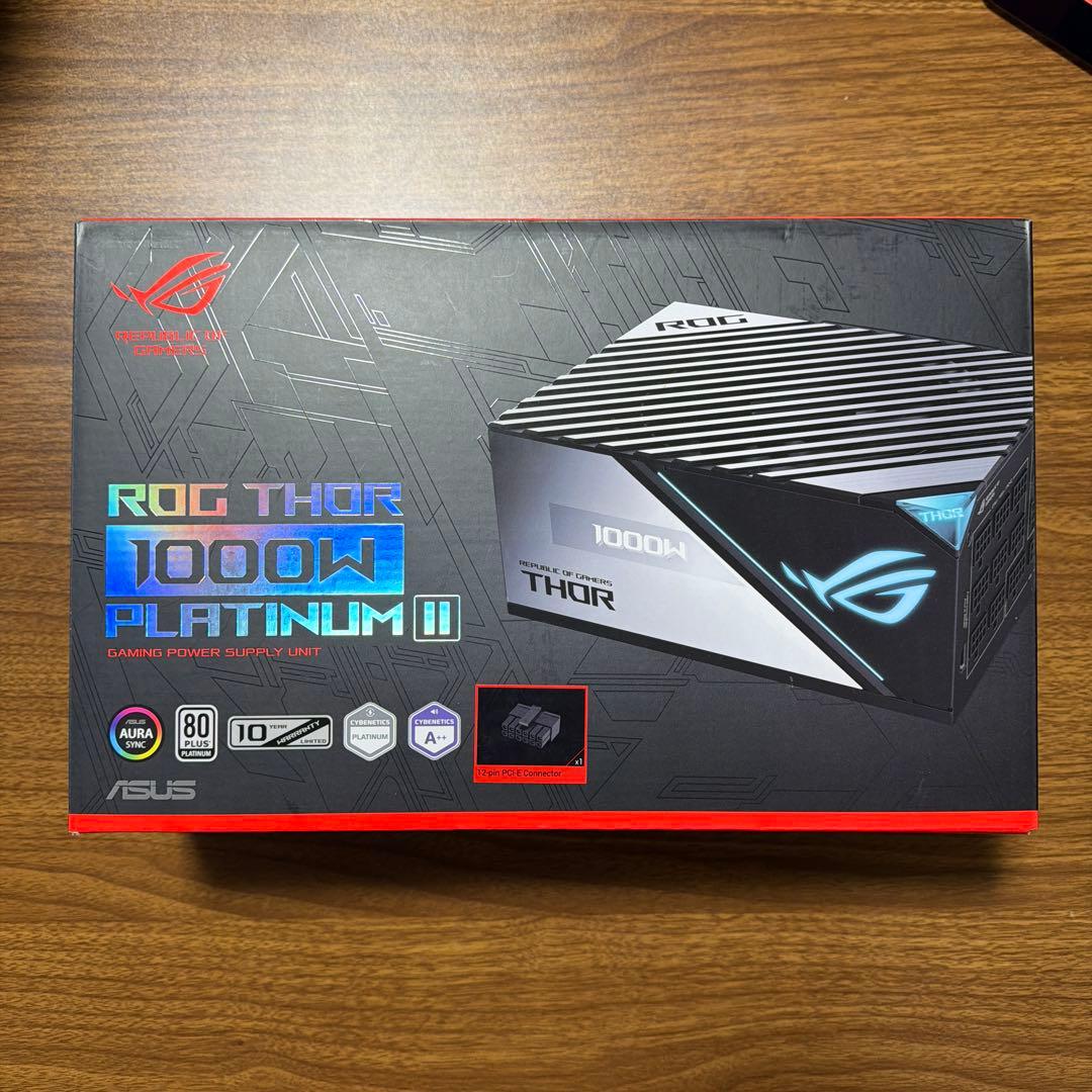 ASUS ROG THOR 1000W PLATINUM II 電源ユニット