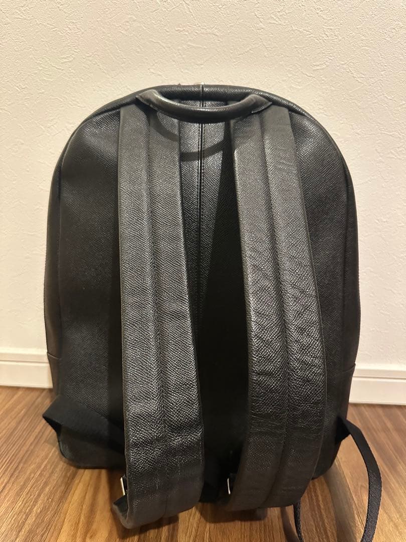 【ハツ】COACH(コーチ)ブラックレザーリュック 本革