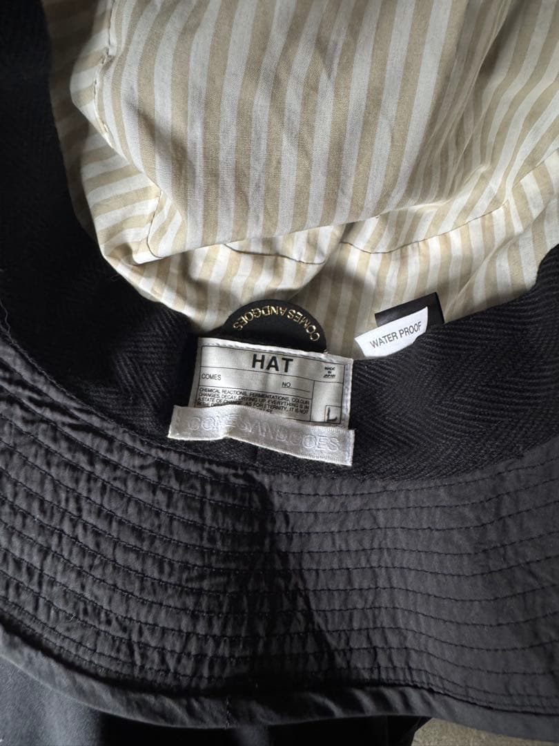 COMESANDGOES バケットハット　長谷川昭雄