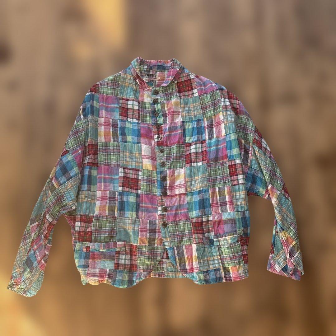 キャピタル kapitalパッチワークシャツジャケットサイズ3