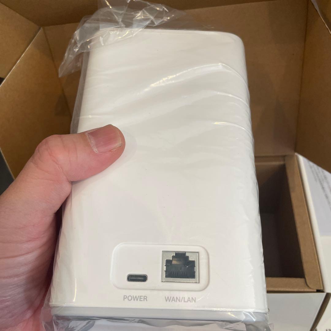 未使用HYBRID Wi-Fi 5G NC03 モバイルルータークレードル付き