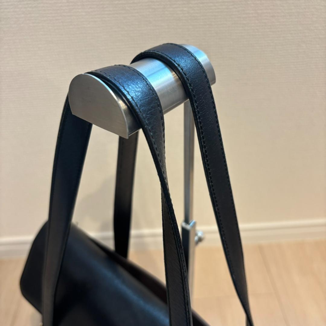 バーバリー　ハンドバック　ビジネスバック　サフィアーノレザー　ブラック