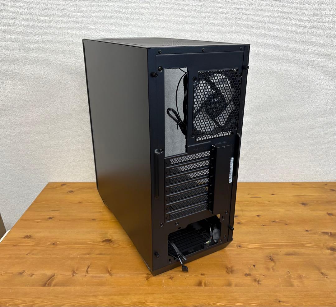 MSI GUNGNIR 110R ブラック RGBファン4台付き 自作PCケース