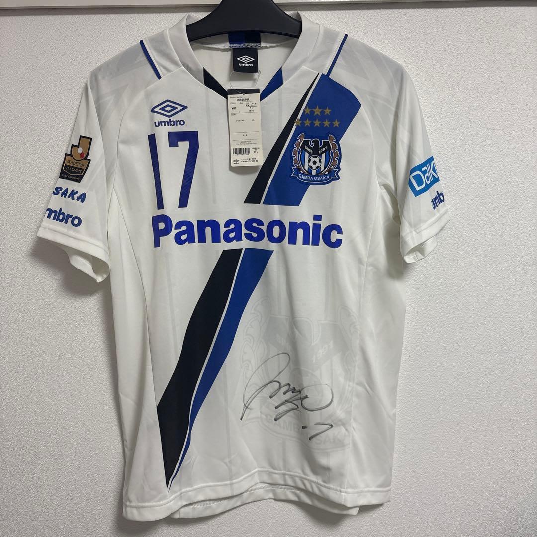 週末セール！【新品タグ付き】ガンバ大阪　明神レプリカユニフォーム　M-L