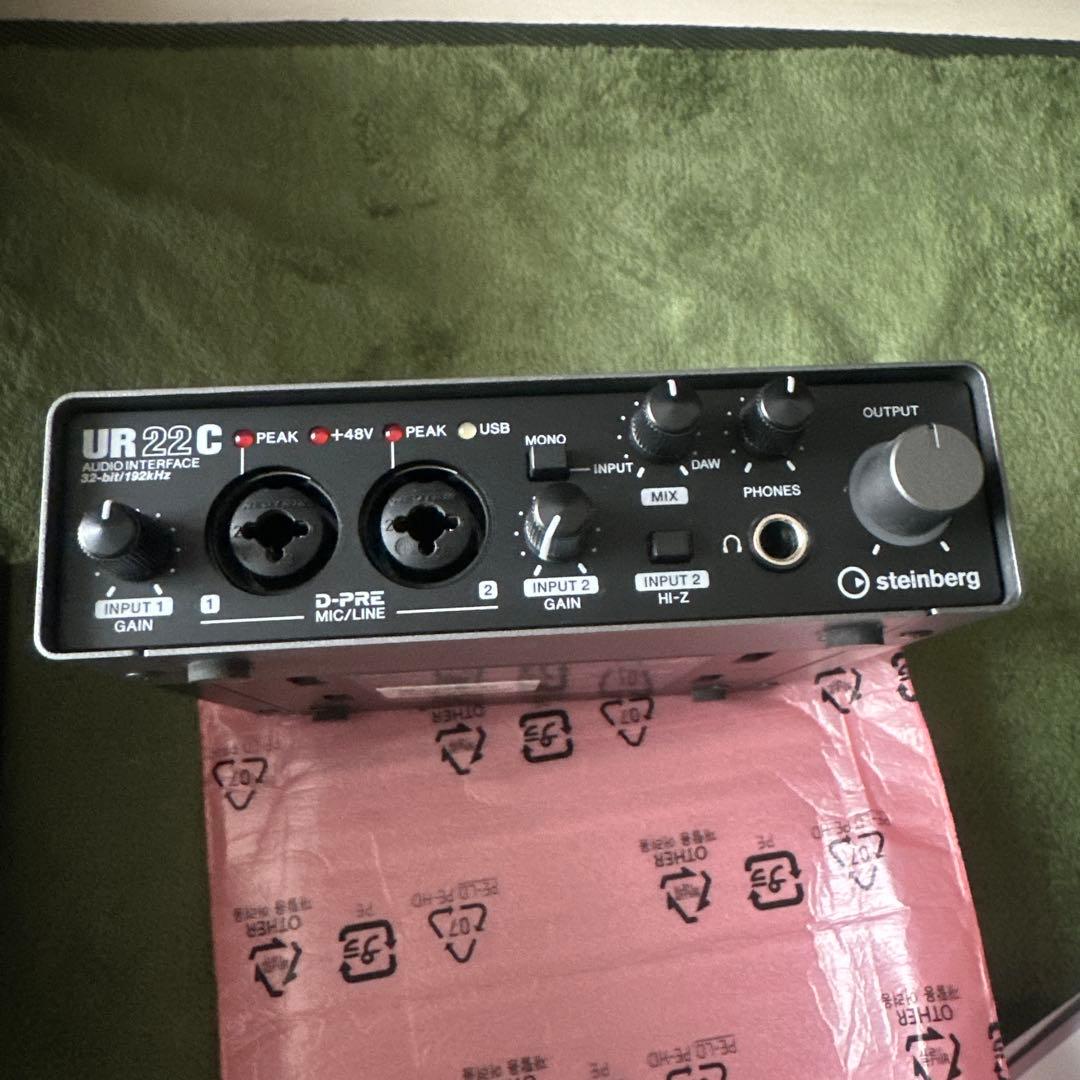 steinberg UR22C オーディオインターフェース 美品