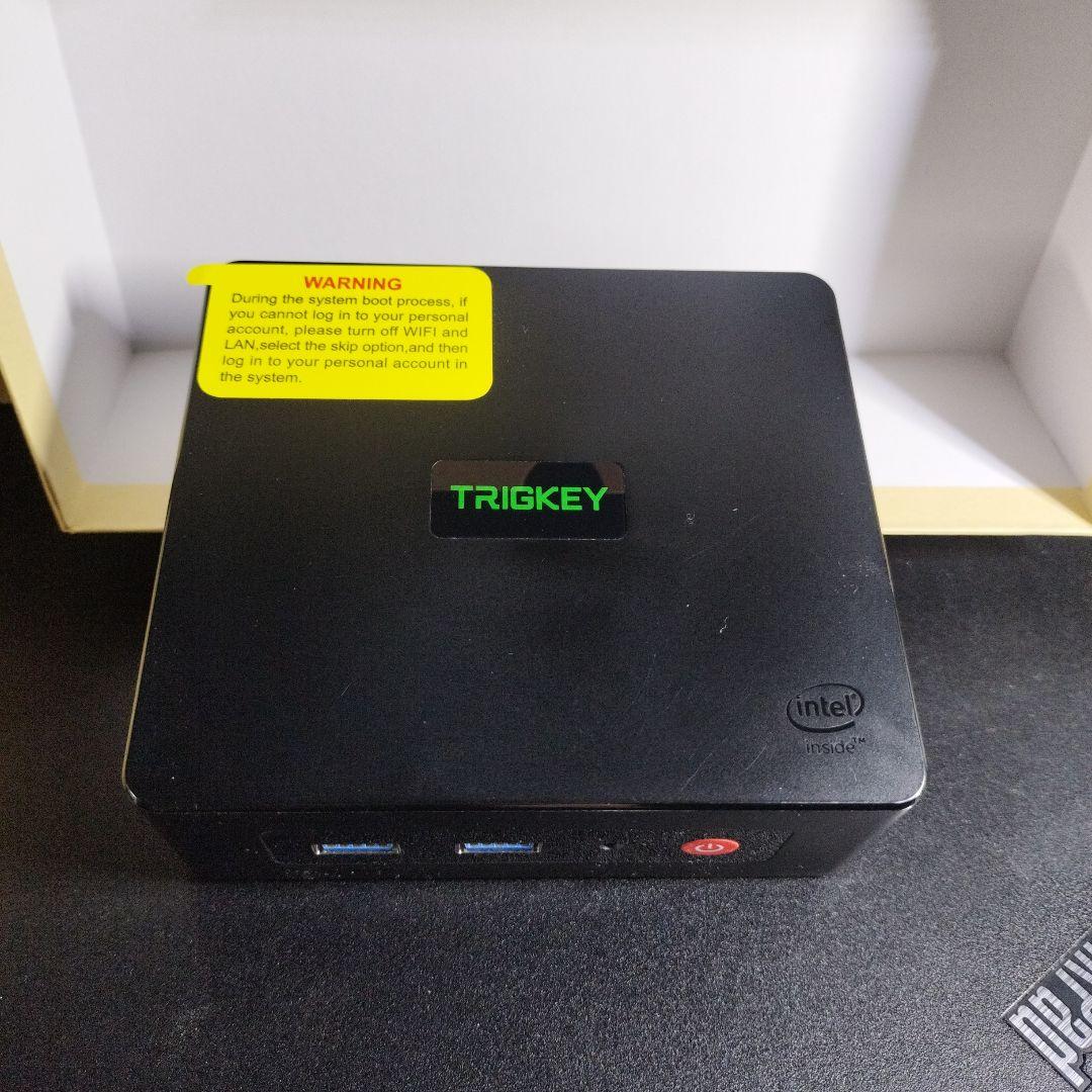 ミニPC TRIGKEY G4 N100 Win11pro MEM16G SSD500G