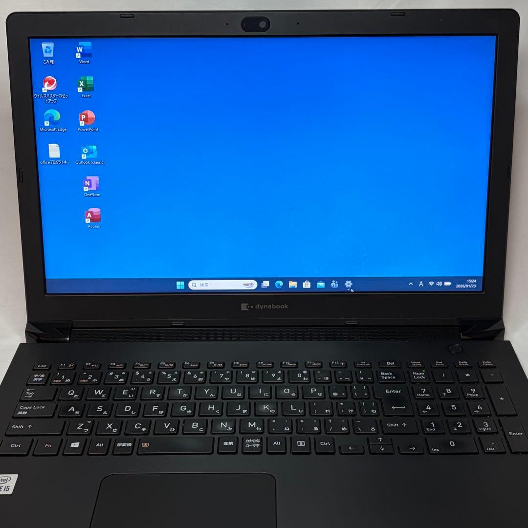 準美品 dynabook BJ65/FS 第10世代 i5 15.6型 DVD