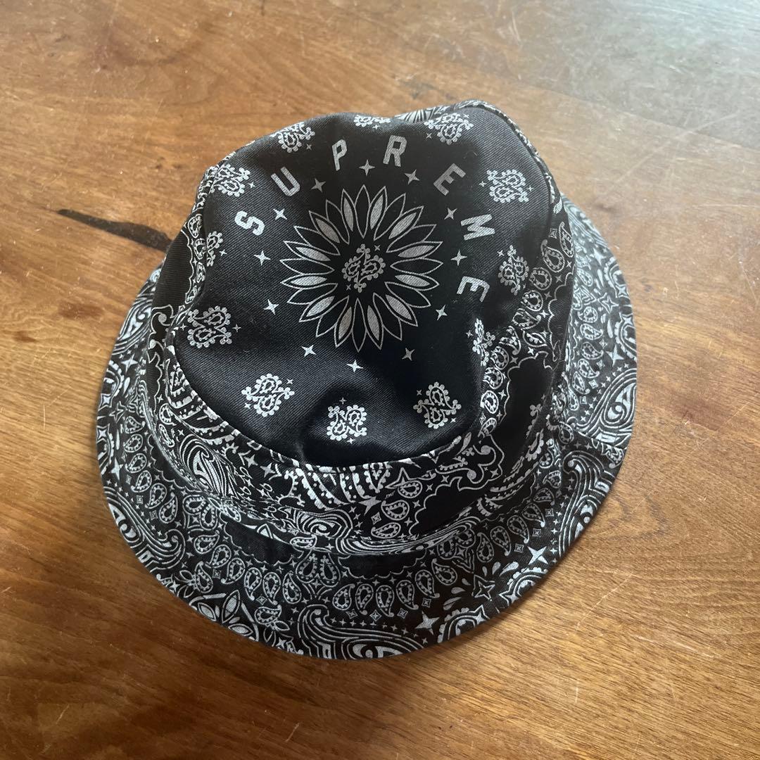 Supreme バケットハット M/L バンダナ柄