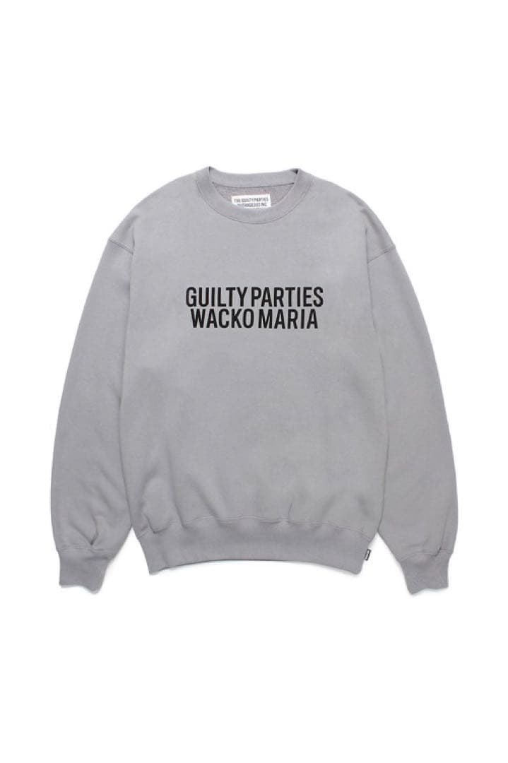 WACKO MARIA GUILTY PARTIES トレーナー グレー　M