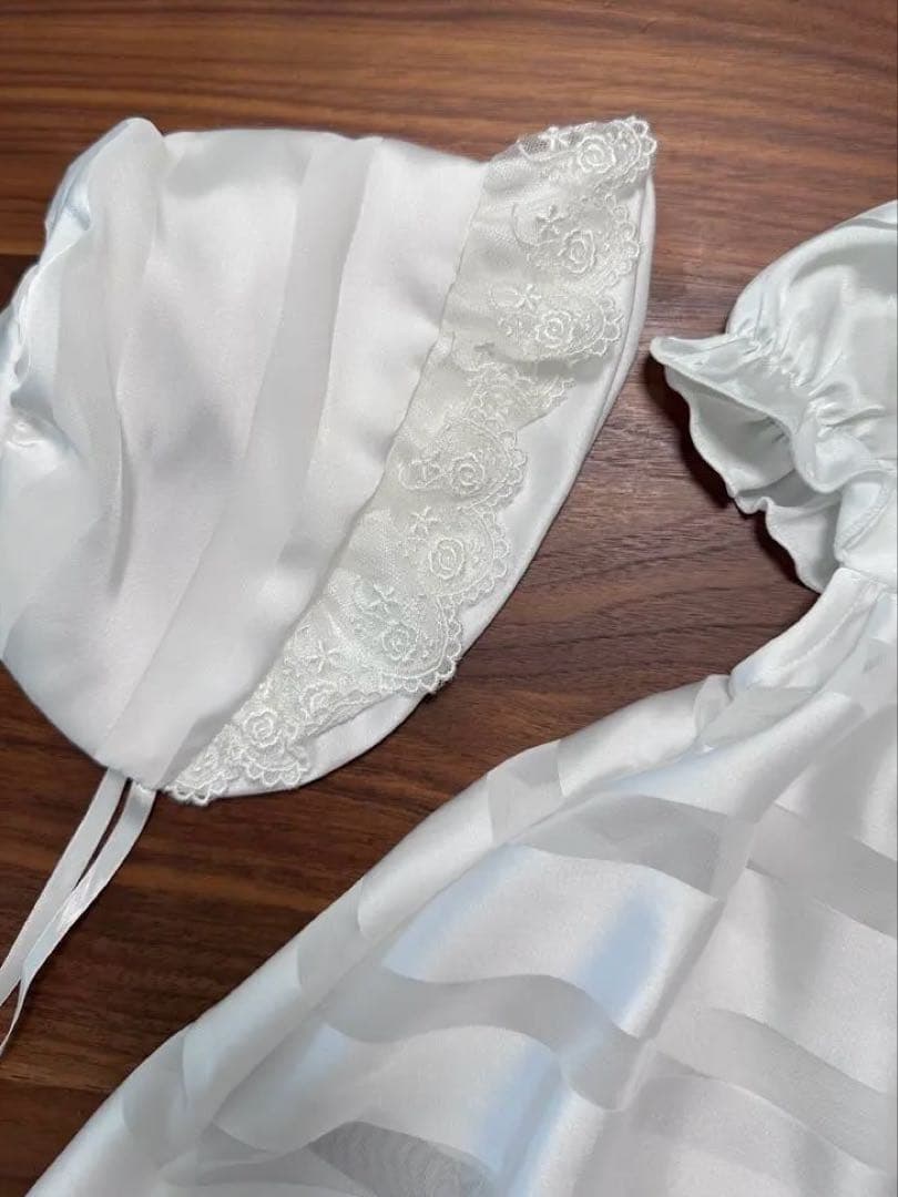 【50-60cm】ミキハウス セレモニードレスセット通年タイプ　箱あり