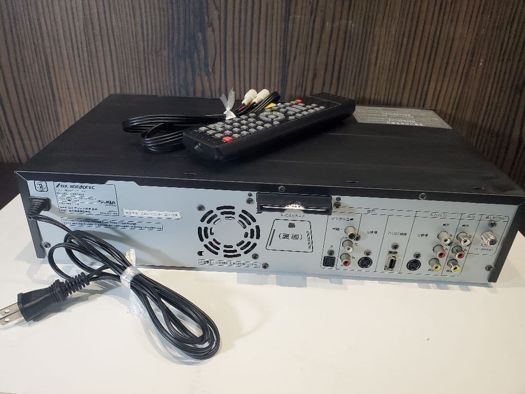 DX BROADTEC ビデオ一体型DVDレコーダー　DXR160V