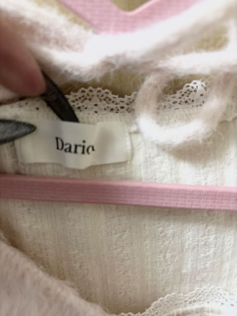 ダーリッチ ケーブルニットソーセットワンピース