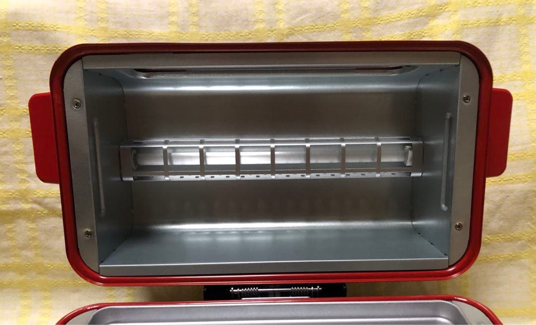 新品未使用　BRUNO ブルーノトースター グリル 赤