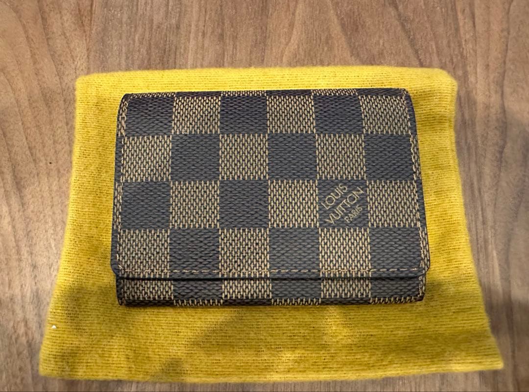 【未使用】ルイ ヴィトン ダミエ アンヴェロップ・カルト ドゥ ヴィジット