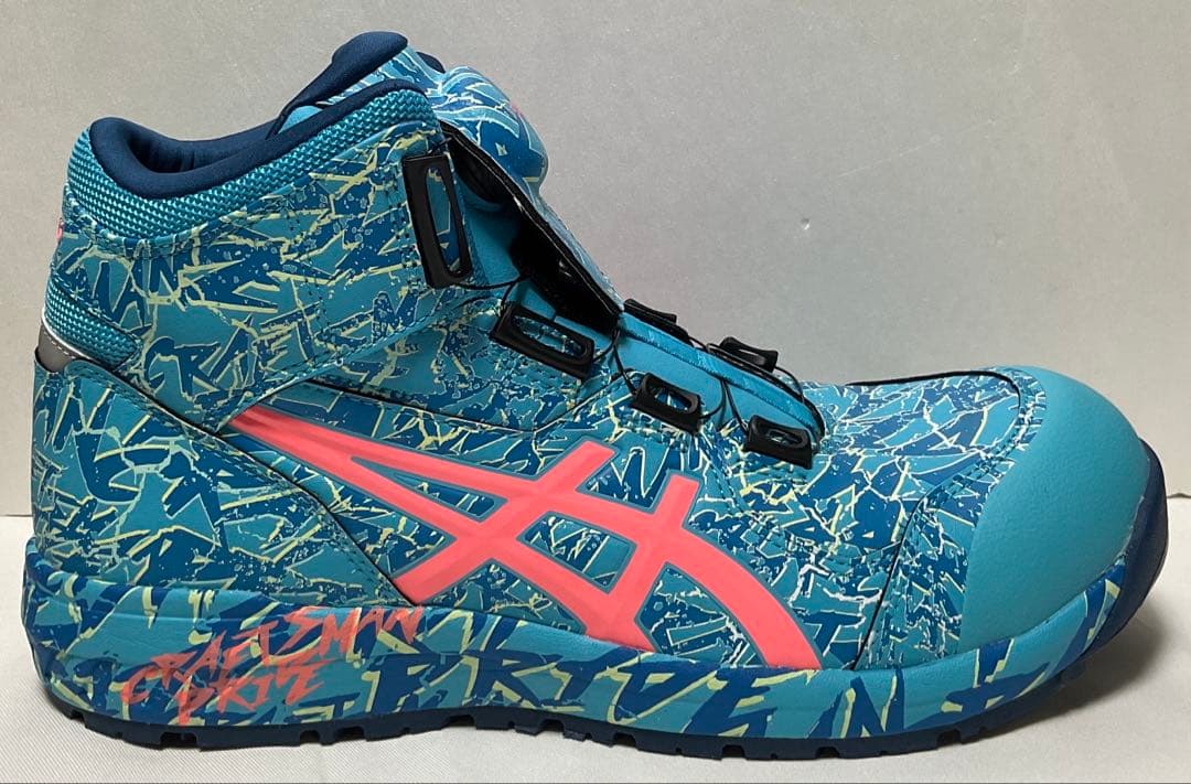 ②−1アシックス安全靴限定品ウィンジョブCP304BOA MAGMA27.0cm