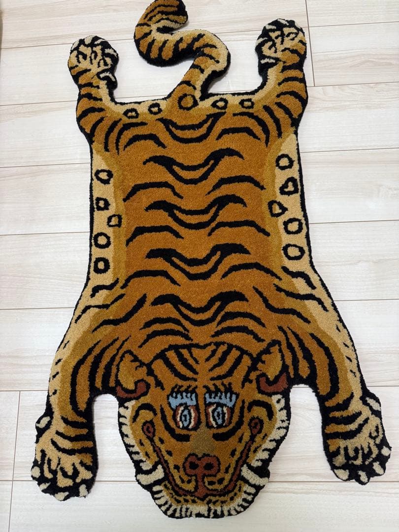 売*ル様 チベタンタイガーラグ スモールサイズ
