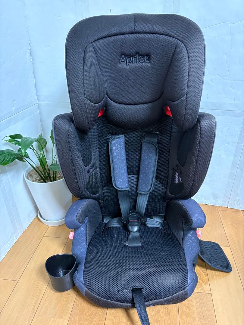 【美品】Aprica エアグルーヴ　プラス　ジュニアシート チャイルドシート