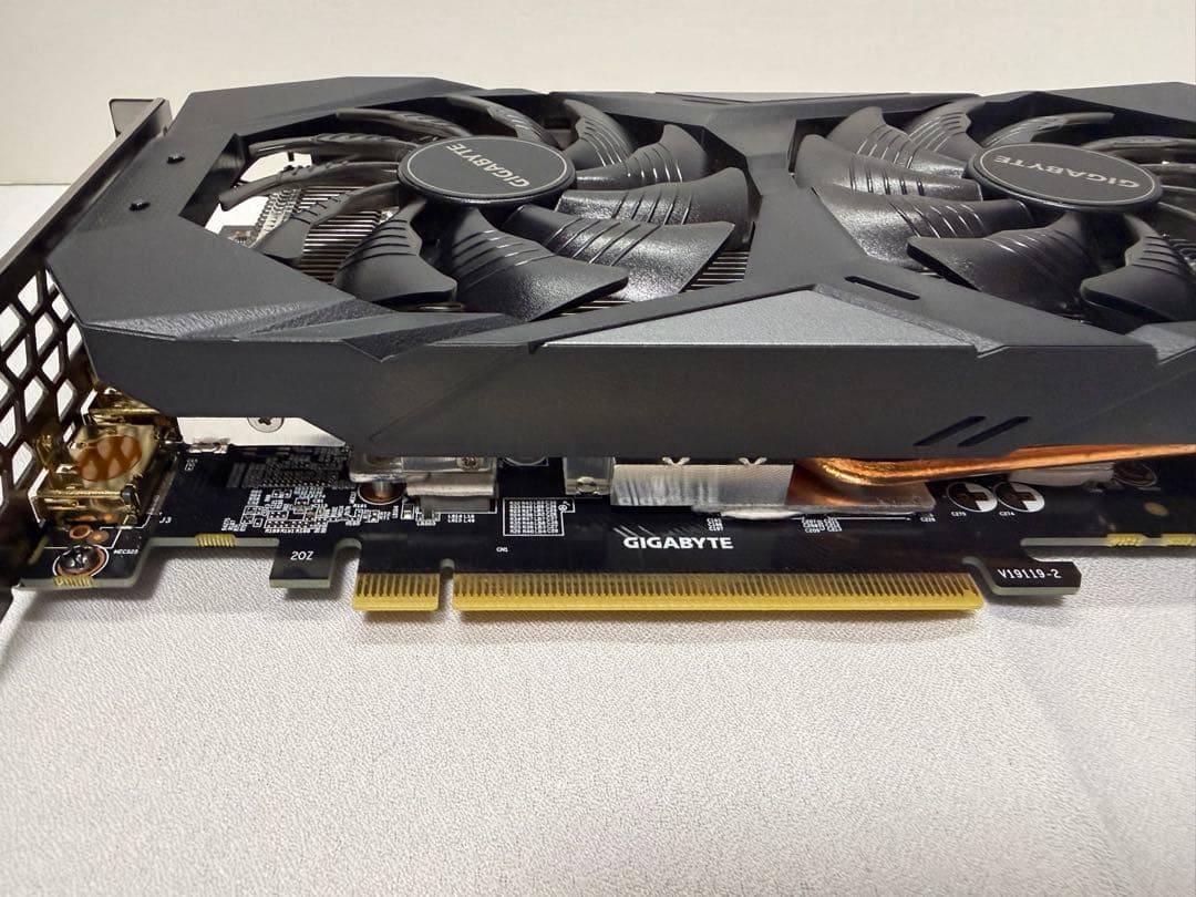 GIGABYTE GeForce GTX 1660 SUPER 動作確認済み