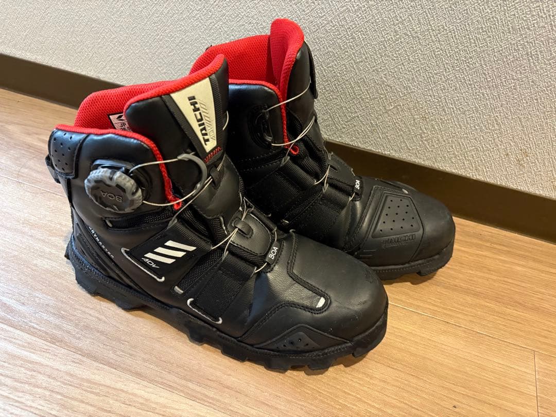 久*宏様 DRYMASTER 26.5cm 黒/白ライディングシューズ RSタイ