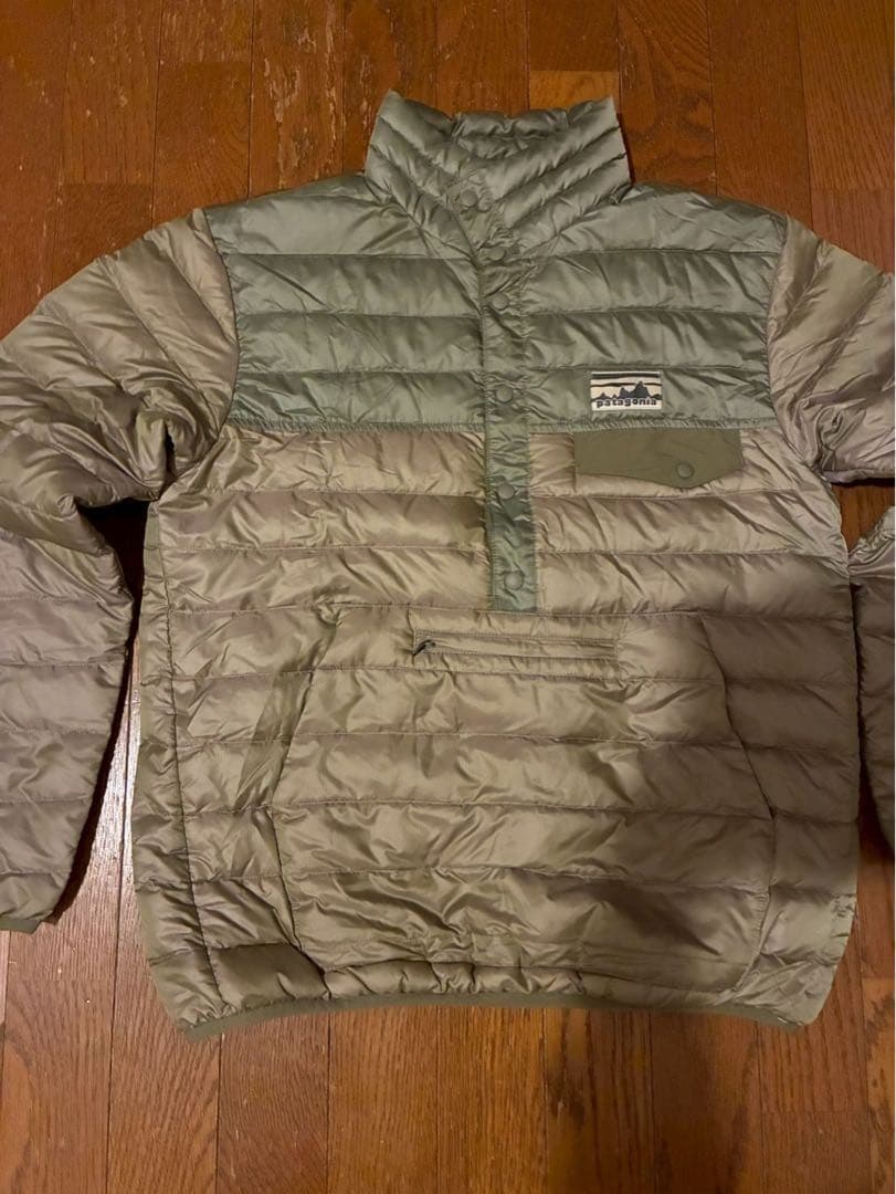 ヤ*マ様 patagonia メンズ・ダウン・スナップT・プルオーバー 40周年