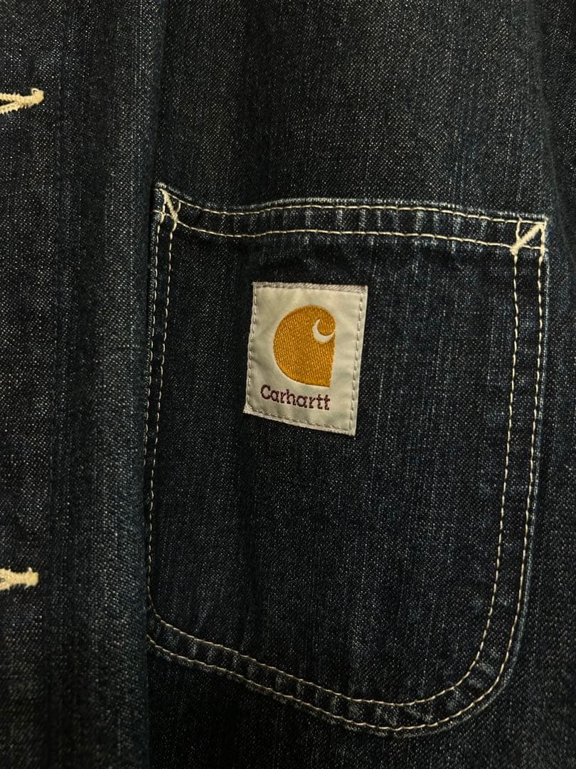 Carhartt ダークデニム カバーオール