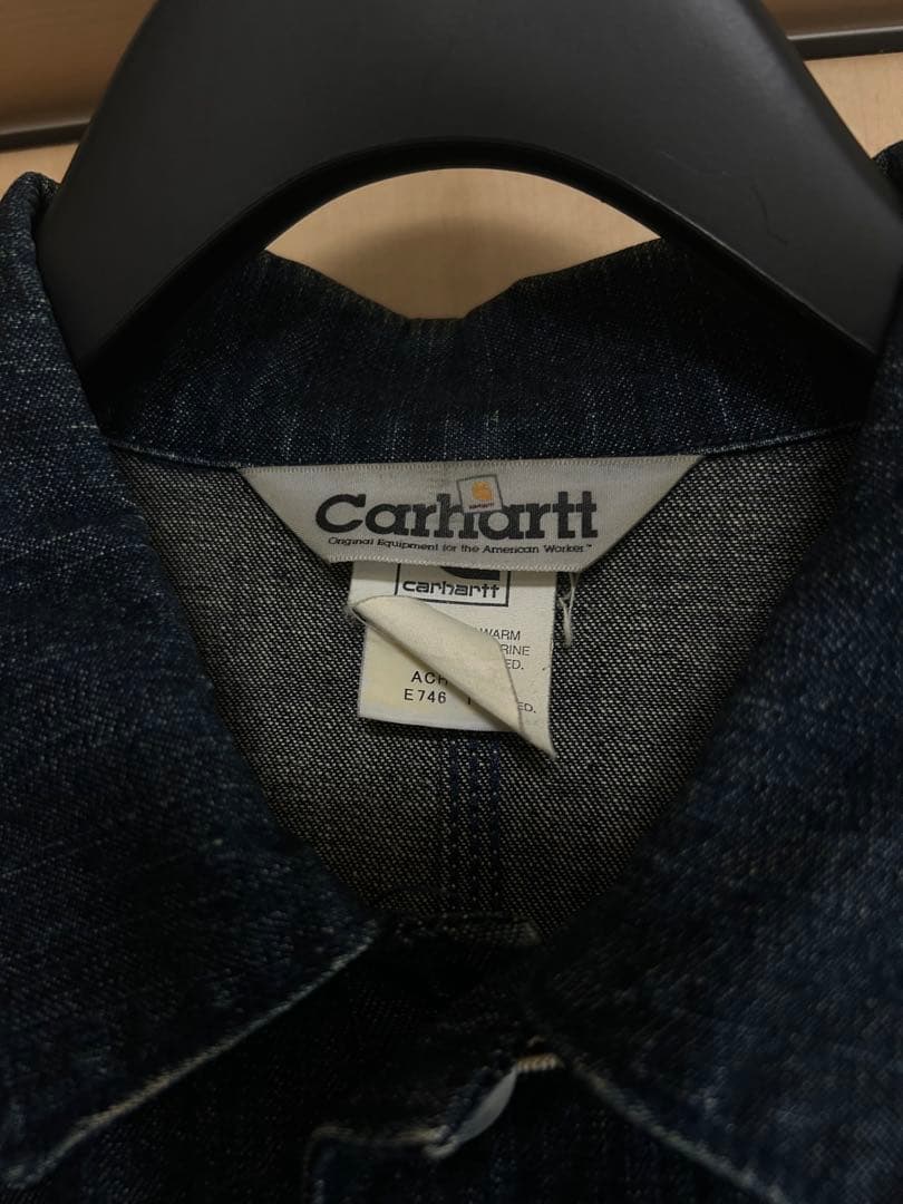 Carhartt ダークデニム カバーオール