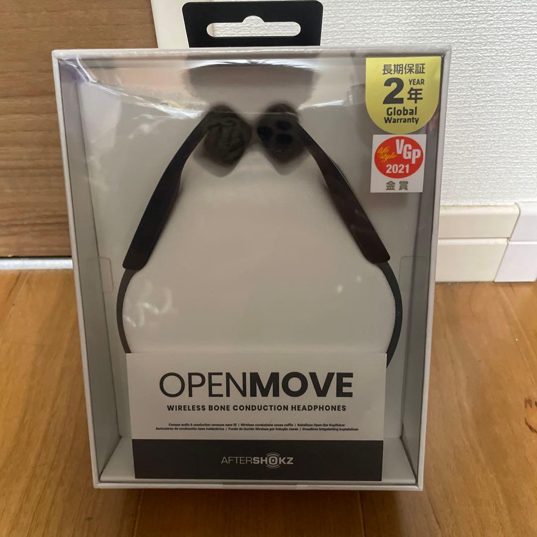 【新品未開封】Shokz OpenMove ワイヤレス骨伝導ヘッドホンAS660