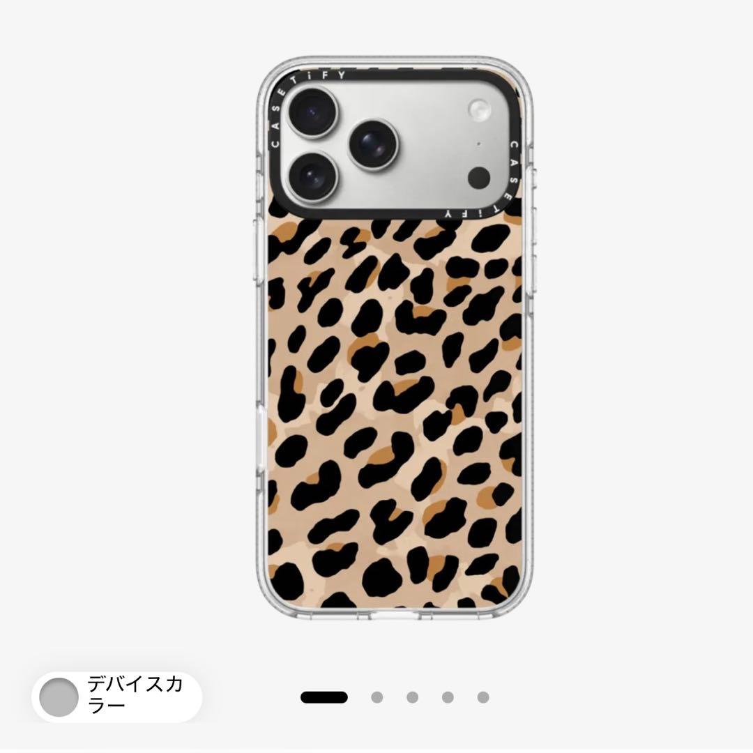 iPhoneアクセサリー CASETiFY Leopard Print iPhone 17 Pro