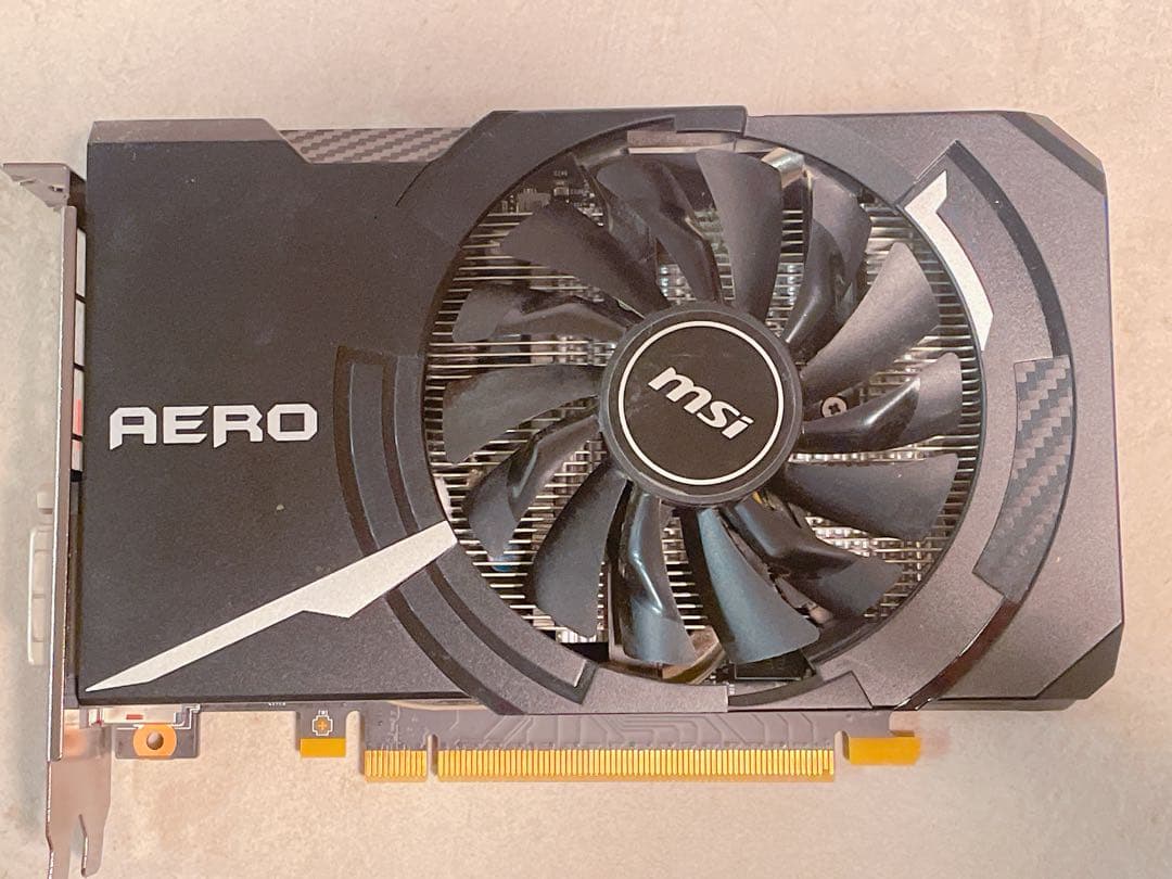 【中古品】GeForce GTX 1060 AERO ITX 6G OC