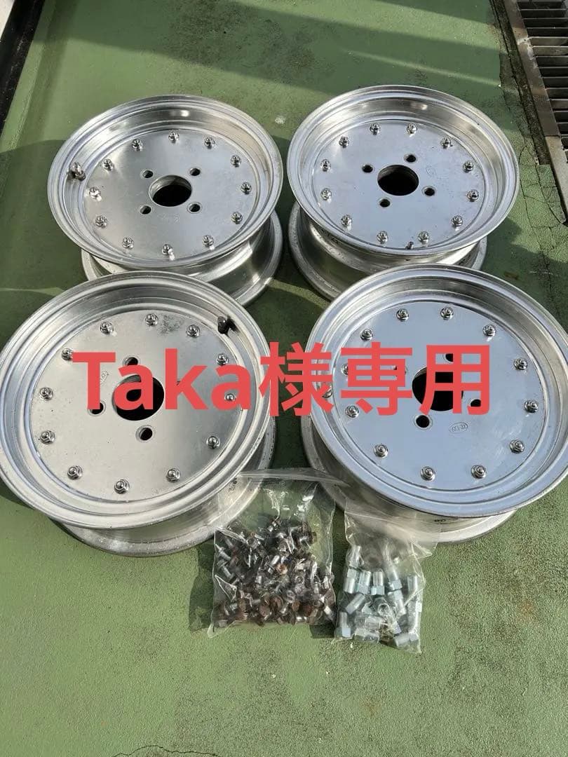 ローバーミニ　SSR MK-1 ピアスボルト交換　専用ナット付き　12インチ