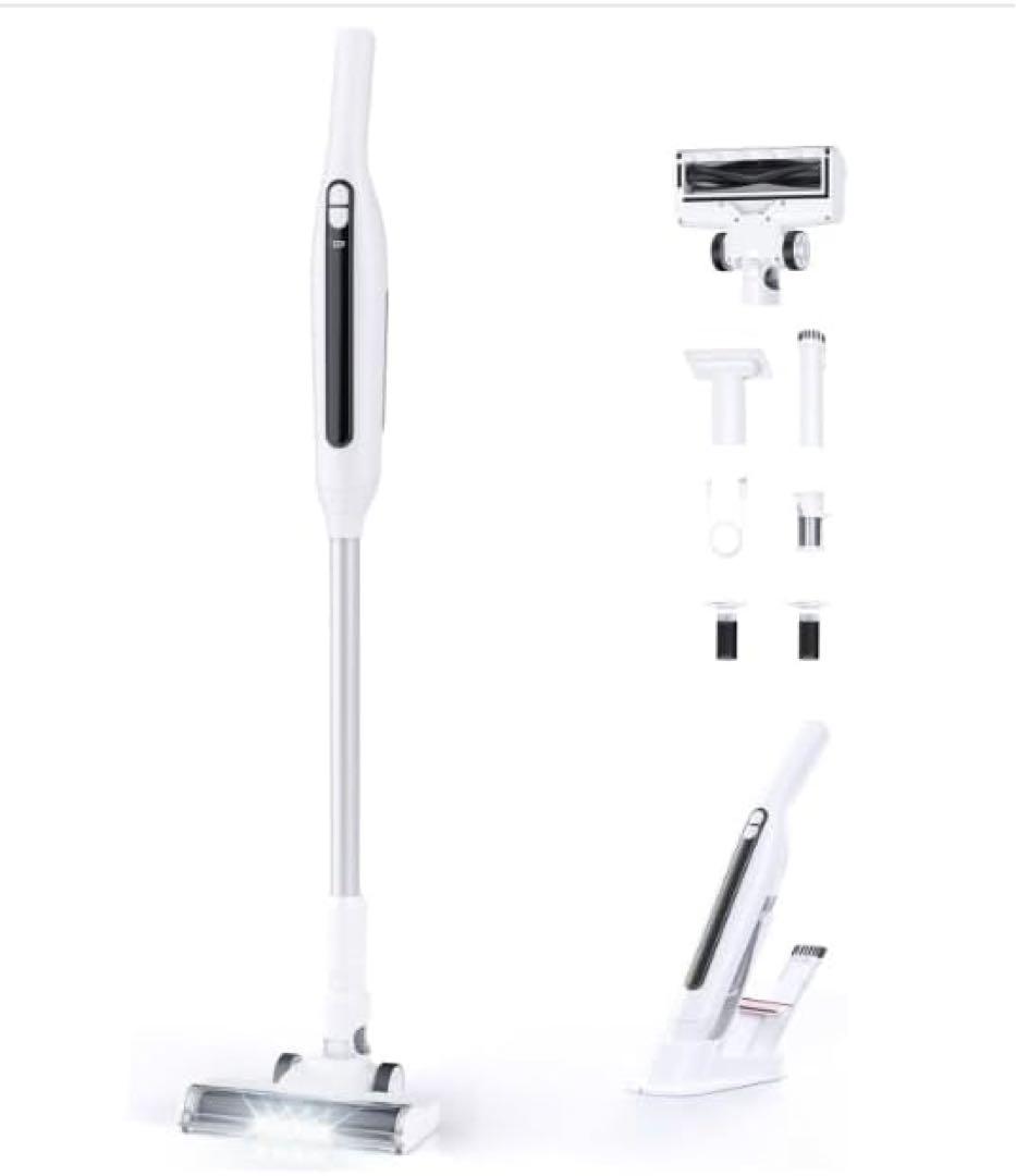 掃除機　コードレス　軽量　強力吸引　充電式　ハンディ　スティック　コンパクト