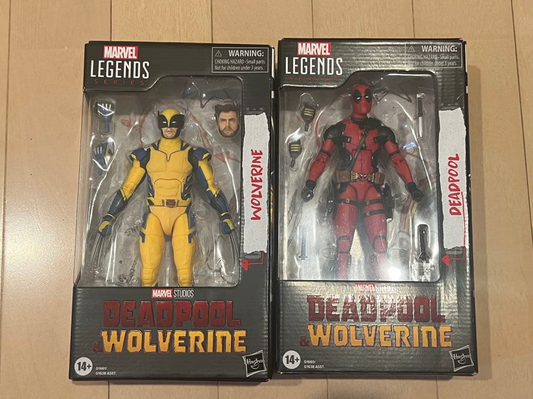 MARVEL LEGENDS ウルヴァリン、デッドプール　フィギュアセット