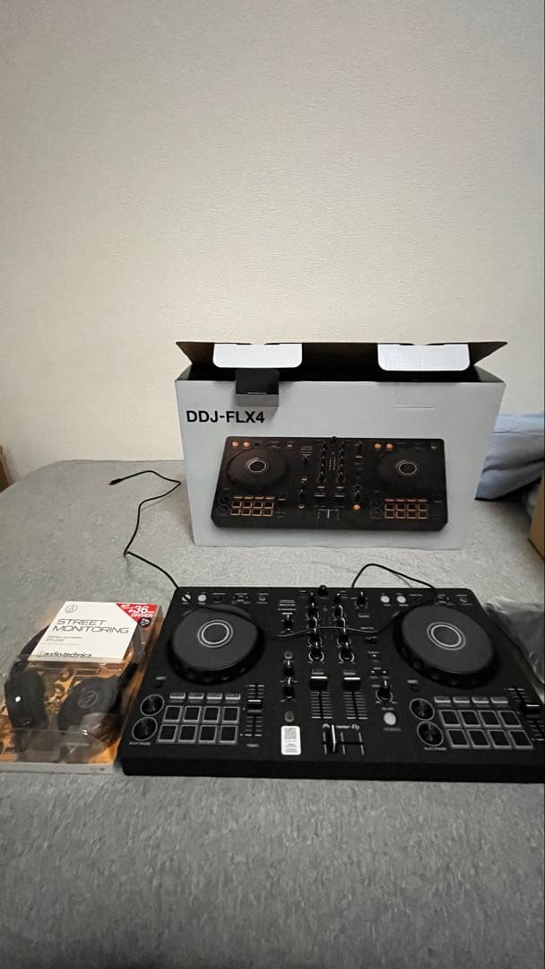 Pioneer DJ ddj-flx4 ヘッドフォン付き 箱付き