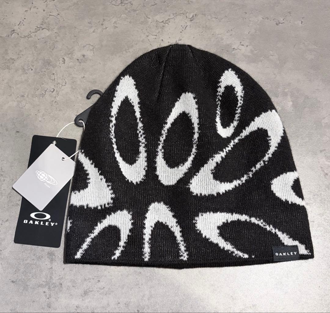 OAKLEY Ellipse Graphic Beanie Black ビーニー