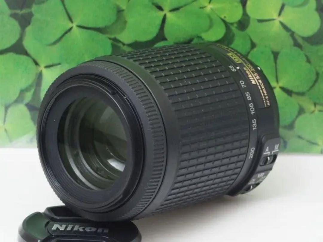 【美品】ニコン55-200mm❤️望遠レンズイベント、運動会で大活躍間違いなし！