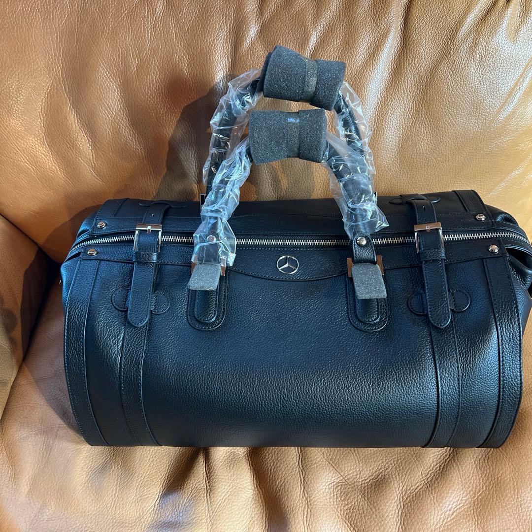 [未使用]メルセデスベンツ　ゴールドファイル　限定コラボ商品　ボストンバッグ