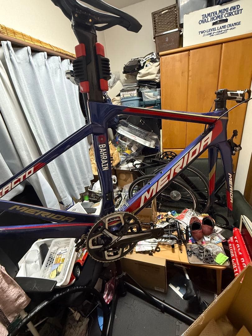 ロードバイクフレーム　ジャンク品　リアクト4000