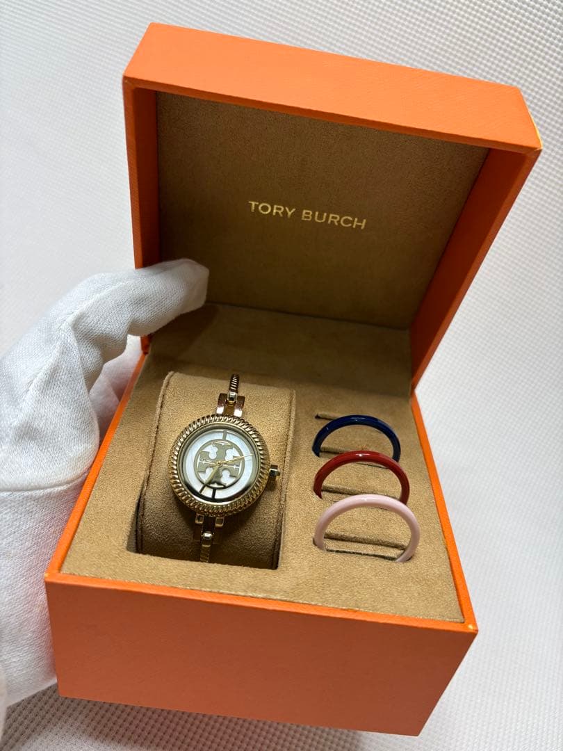 TORY BURCH THE REVA TBW4029 ゴールド