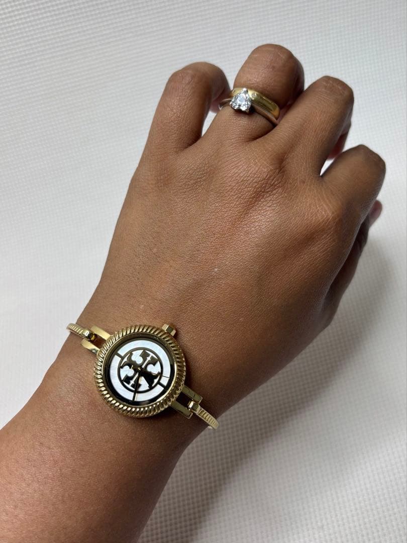 TORY BURCH THE REVA TBW4029 ゴールド